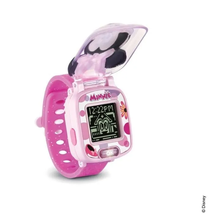 Montre-Jeu Interactive de Minnie - VTECH - Rose - Pour Enfant de 3 Ans et Plus-4