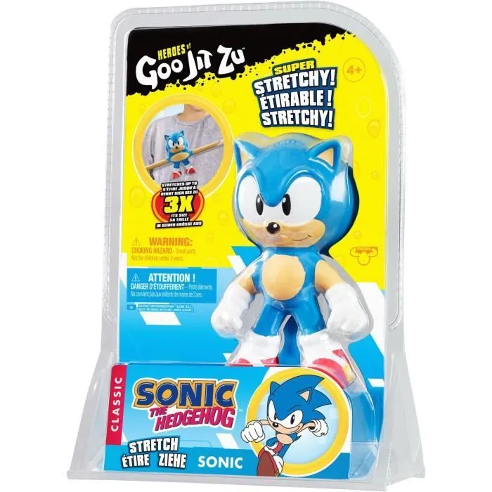 Figurine Sonic - Goo Jit Zu MOOSE TOYS - 11cm - Pour Enfant - Extérieur-1