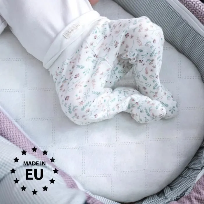 Matelas poussette 75x35cm - matelas berceau lit d'appoint ovale matelas bébé-2