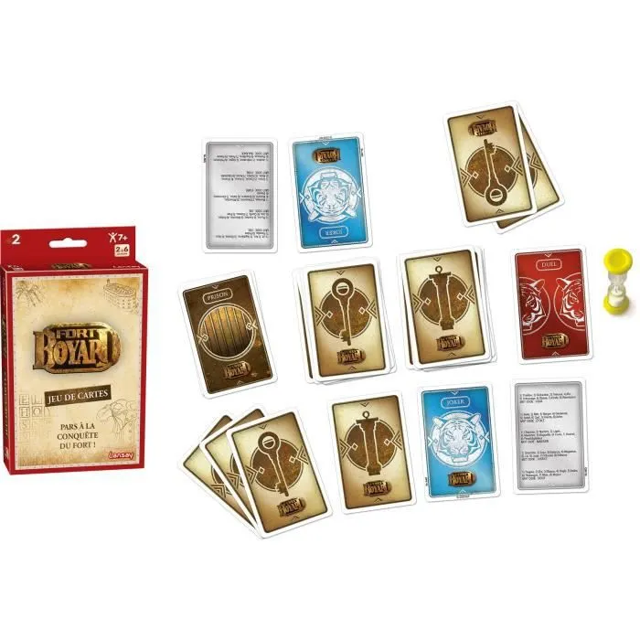 LANSAY - FORT BOYARD® - Jeu de Cartes - 2 à 6 joueurs - Dès 7 ans-0