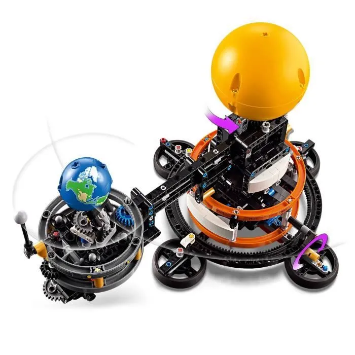 LEGO Technic 42179 La Planète Terre et la Lune en Orbite, Jouet, Thème du Système Solaire-2