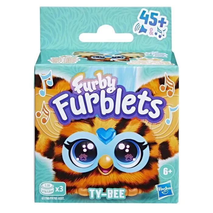 Furby Furblets Ty-Bee, Mini peluche électronique pour filles et garçons, plus de 45 sons, à partir de 6 ans, Hasbro-6