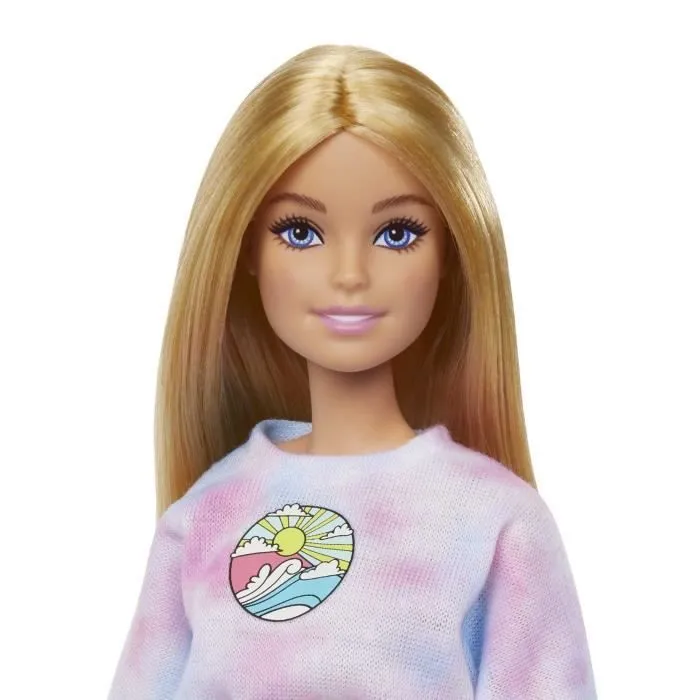 Barbie - Coffret Barbie Malibu Styliste - Poupée Mannequin - 3 ans et + - BARBIE - HNK95 - POUPEE MANNEQUIN BARBIE-1
