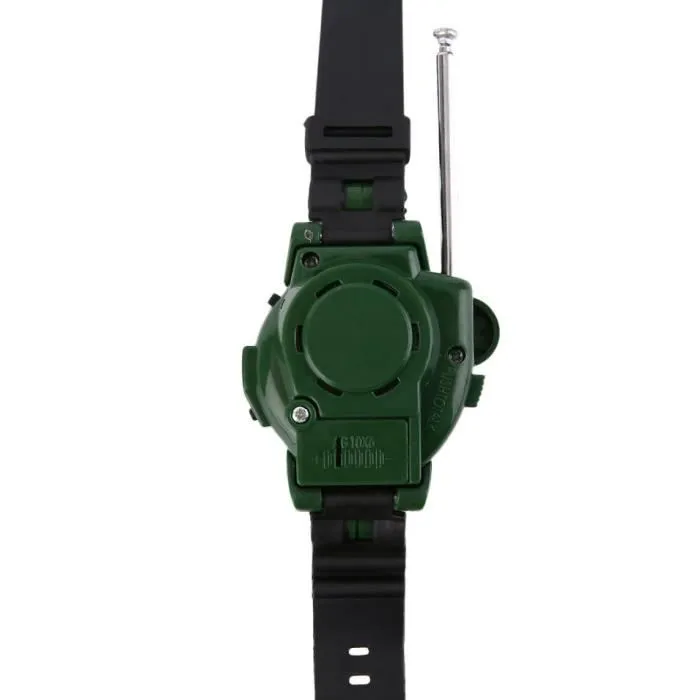 1 Paire Montres Talkie Walkie 7 en 1 Enfants Montre Radio Extérieure Interphone Jouet-3