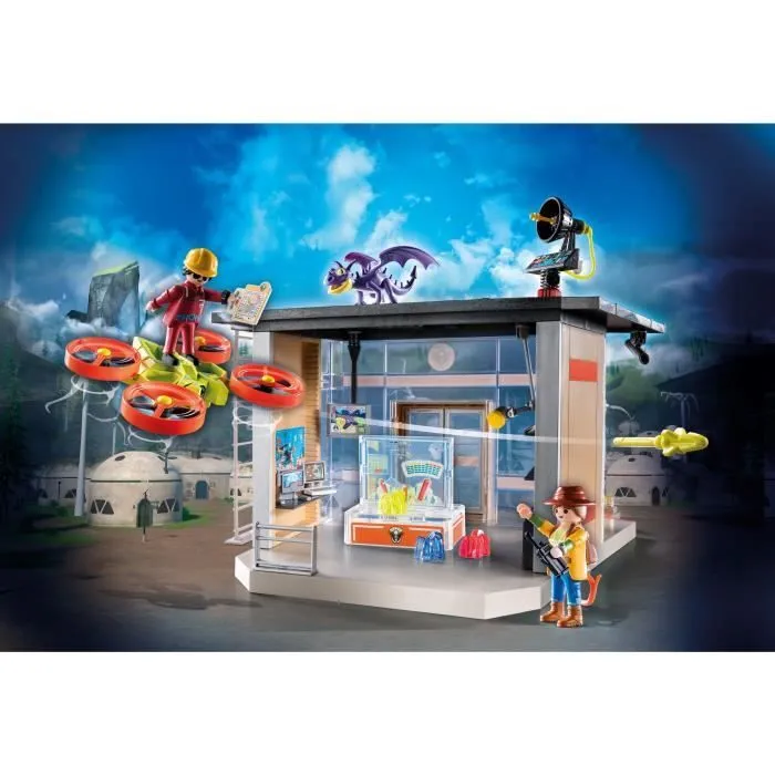PLAYMOBIL 71084 Dragons Labo Icaris, Dragons : Les Neuf Royaumes, 124 pièces, Dès 4 ans-1