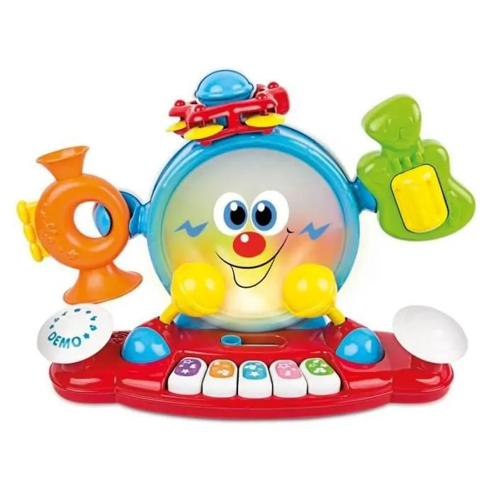 Bebeboutik Jouet musical bebe WINFUN Mon orchestre 6 en 1 Effets lumineux 5 touches Mixte