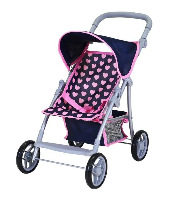 Bebeboutik Landau poussette Knorrtoys 16841 .COM Poussette pour poupee Liba Rose Hearts