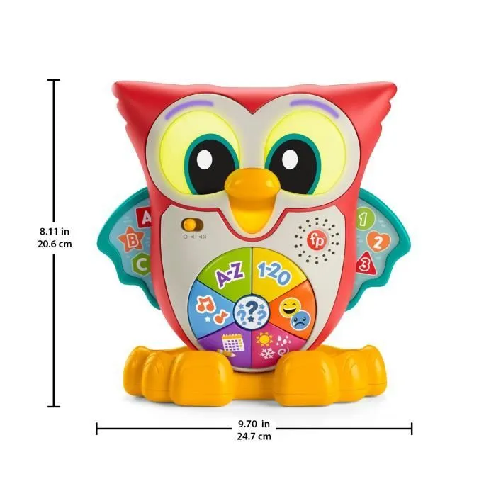 Fisher-Price-Élisabeth la Chouette, version française-Linkimals HJM69-1