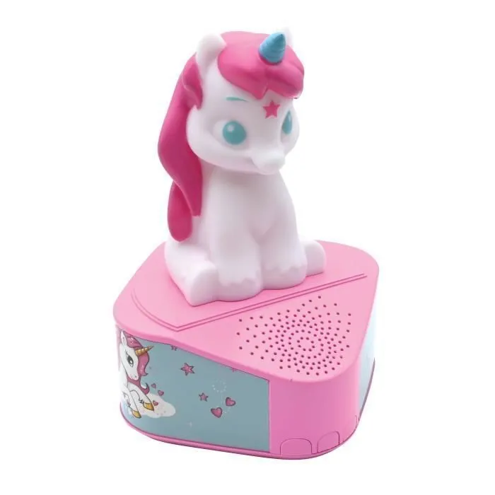 Enceinte Bluetooth - Licorne - Figurine lumineuse - USB - Type C - Bluetooth 5.0-0