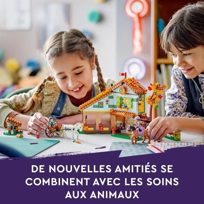 LEGO® Friends 41745 L’Écurie d’Autumn, Jouet avec Chevaux, Carrosse, Cadeau Équitation-5