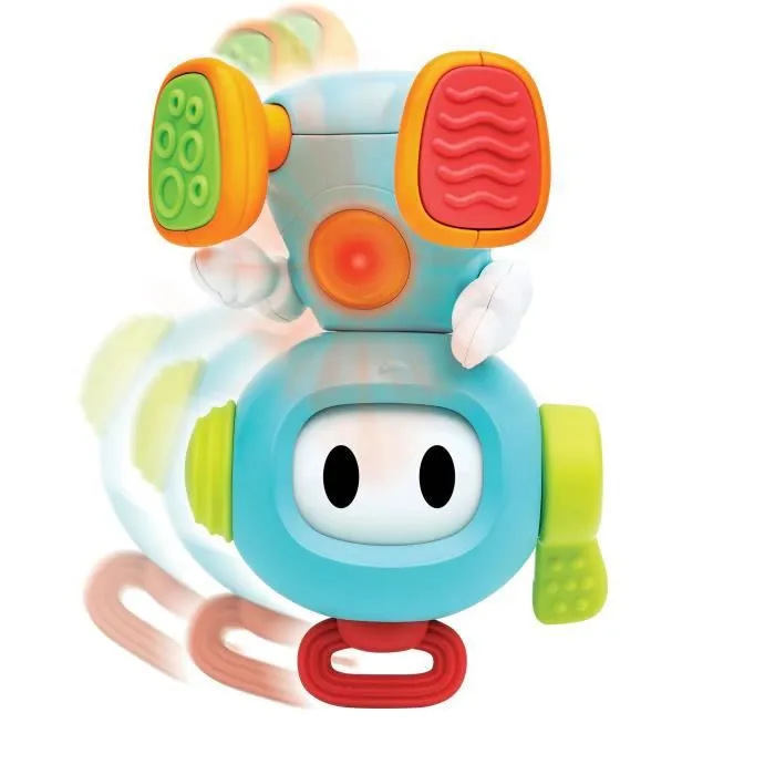 Jouet - INFANTINO - Senso' Elasto Robot - Robot sonore et musical pour bébé de 6 mois et plus-3