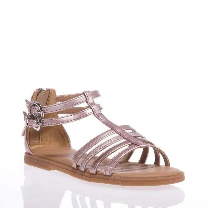Sandales Fille - GEOX - Karly - Synthétique - Bride - Rose Soft-2