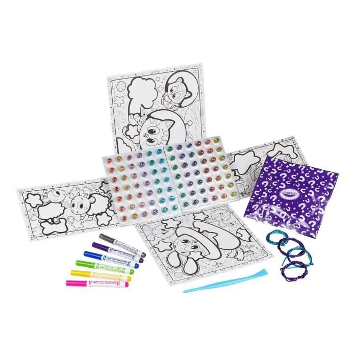 Boîte surprise Glitter Dots CRAYOLA - Pour enfant de 6 ans et plus - Multicolore-1