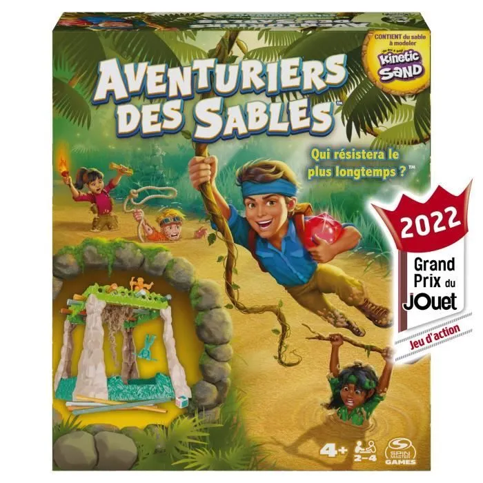 Spin Master - Aventuriers des Sables - Jeu de Société - 2 à 4 joueurs - Dès 4 ans-0
