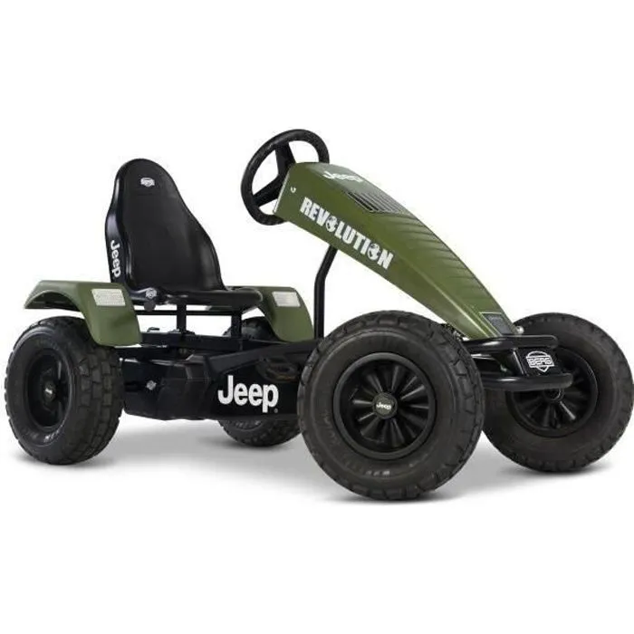 Kart à pédales BERG - Jeep Revolution BFR - 4 roues - Mixte - A partir de 5 ans-0