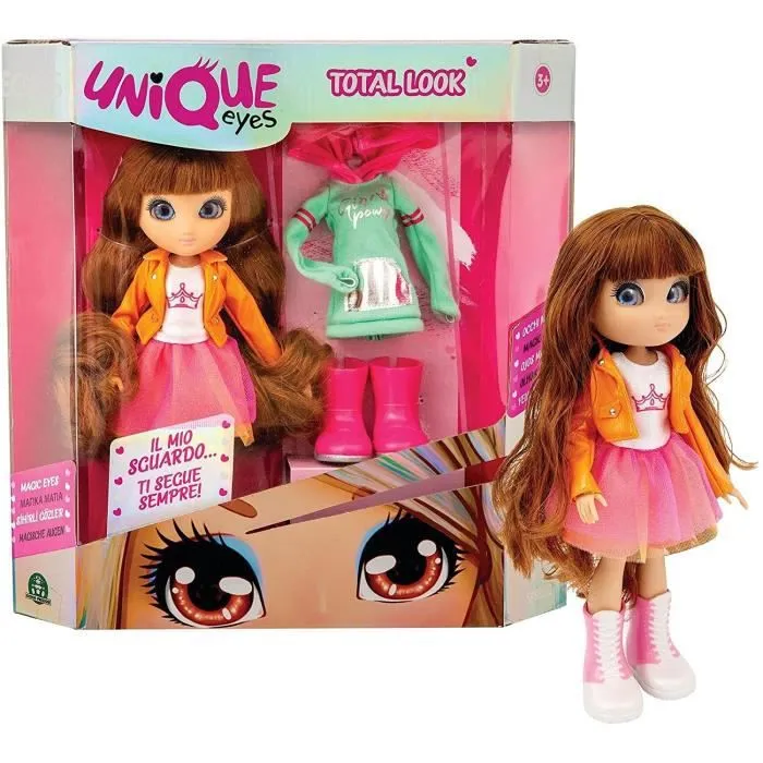 Poupée Unique Eyes - GIOCHI PREZIOSI - Sophia - Regard qui suit - Tenue supplémentaire-0