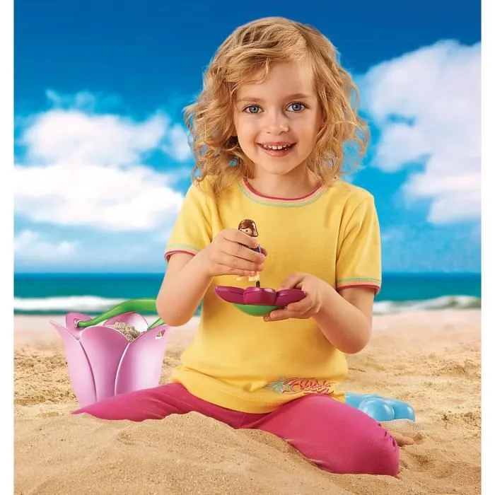 Seau floral PLAYMOBIL Sand -70065- pour jouer et construire dans le sable avec vos tout-petits-5