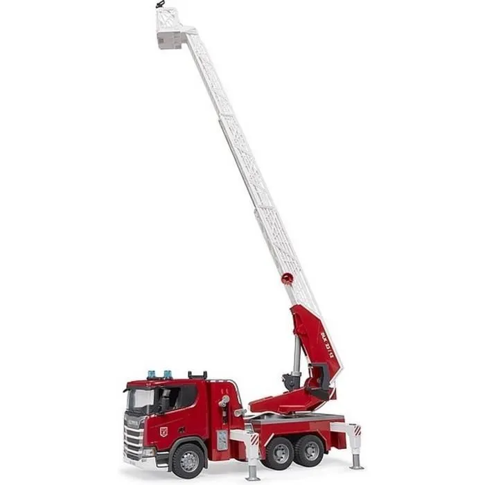 Jeux de voiture - Scania Super 560R camion de pompier Bruder-1