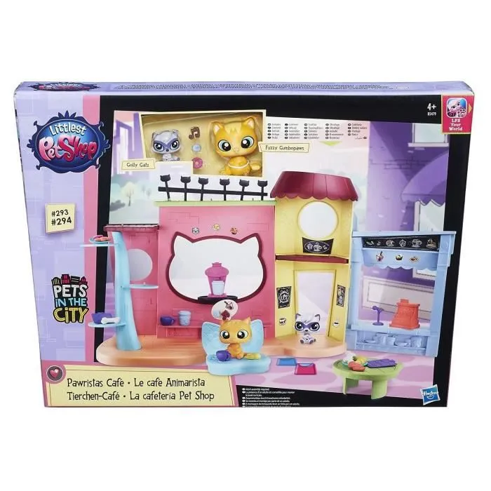 Littlest Petshop - HASBRO - Le café - Fille - 4 ans - Distributeur de friandises - Accessoires - Deco Clips-3