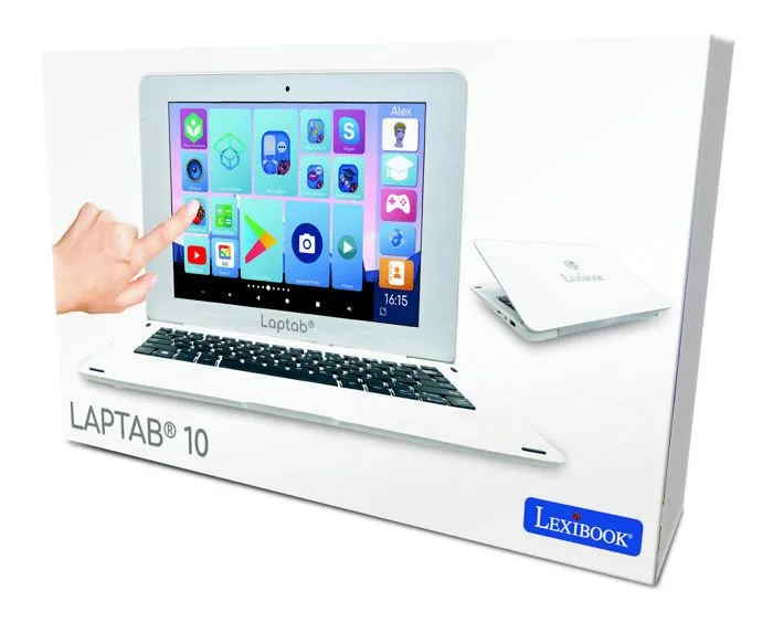 Ordinateur portable tactile LAPTAB® 10 pour enfant de 7 ans et plus - Marque LEXIBOOK - Garantie 2 ans-3