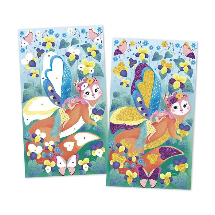 Jeu créatif - Janod - Magic Fairies - Paillettes - 3 ans - Mixte-1