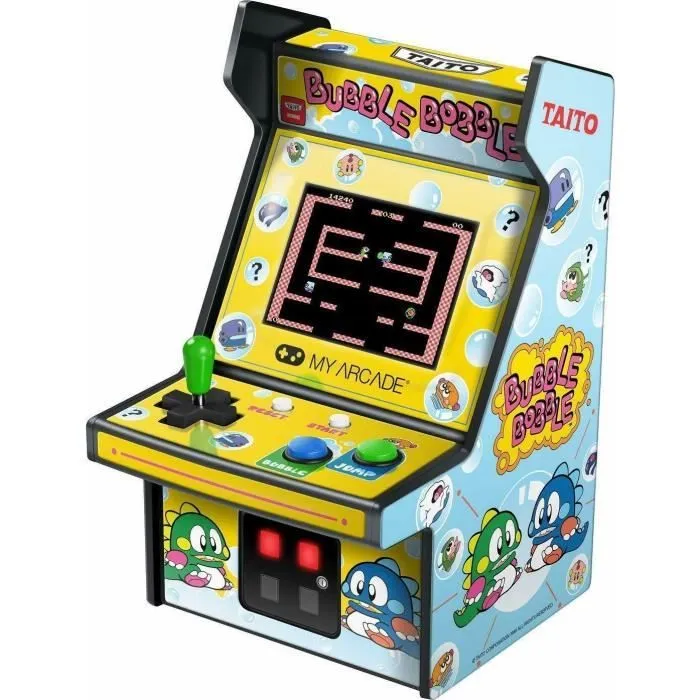 Borne d' Arcade Rétro Mini - My Arcade - BUBBLE BOBBLE-3