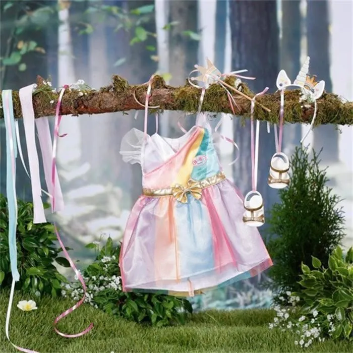 Baby born Fantasy Deluxe Princesse vêtements pour poupée 43 cm-2