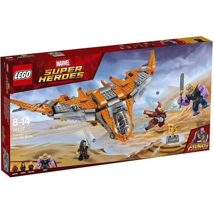 LEGO® Marvel Super Heroes 76107 Le combat ultime de Thanos - Jeu de Construction-0