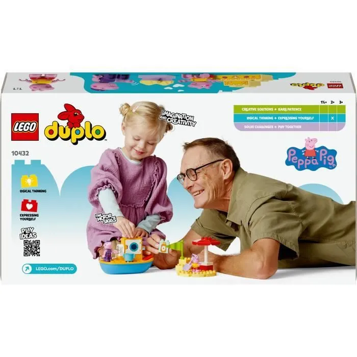 LEGO® DUPLO® 10432 Le Voyage en Bateau de Peppa Pig - Set de Jeu de Bain pour Tout-petits-5