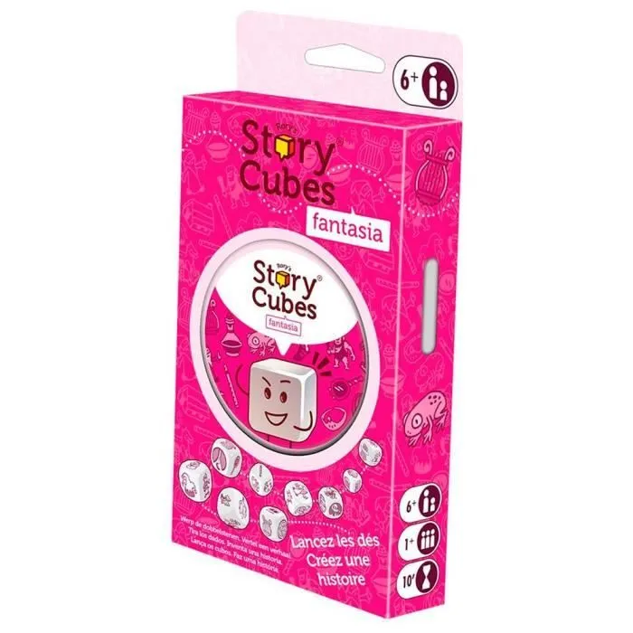 Jeu de dés - ASMODEE - Story Cubes Fantasía - 6 ans - Intérieur - Enfant - Mixte-1