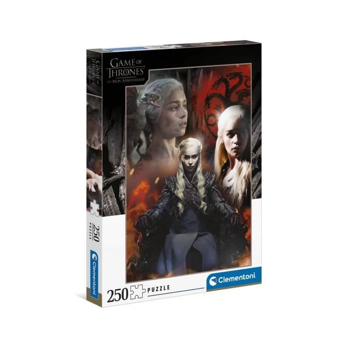 Puzzle 250 pièces - CLEMENTONI - Game of Thrones - Blanc - Enfant - A partir de 9 ans-0