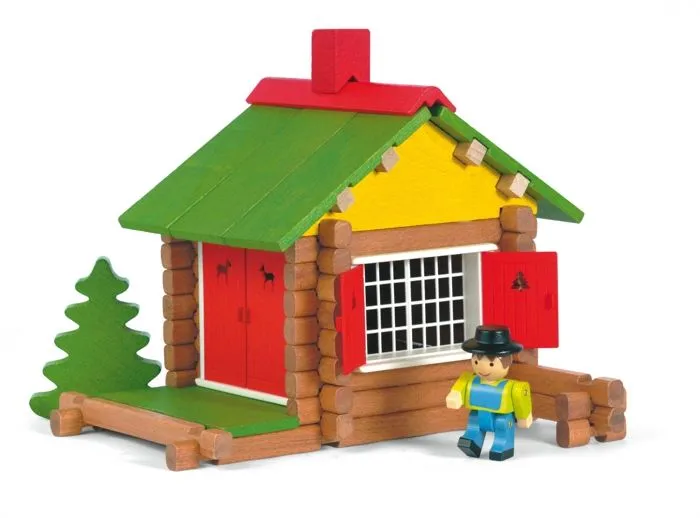 Jeujura - Mon Chalet en Bois 100 pièces-2