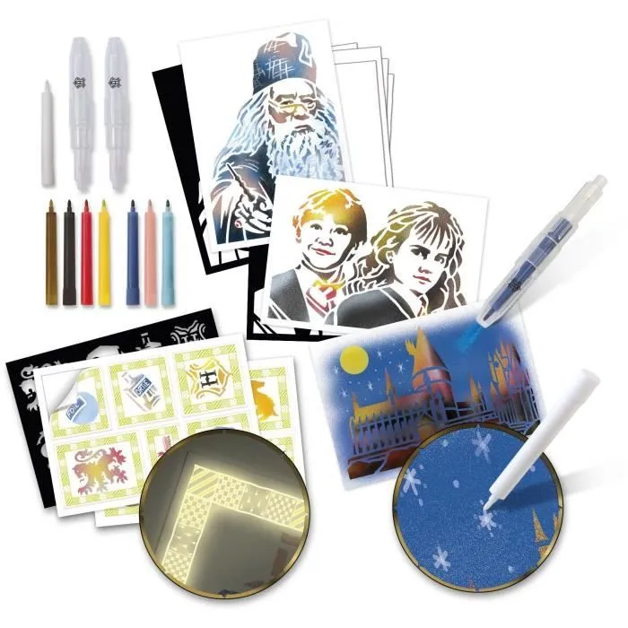 Set d'Activités Harry Potter - Blopens effaçables - Lansay-2