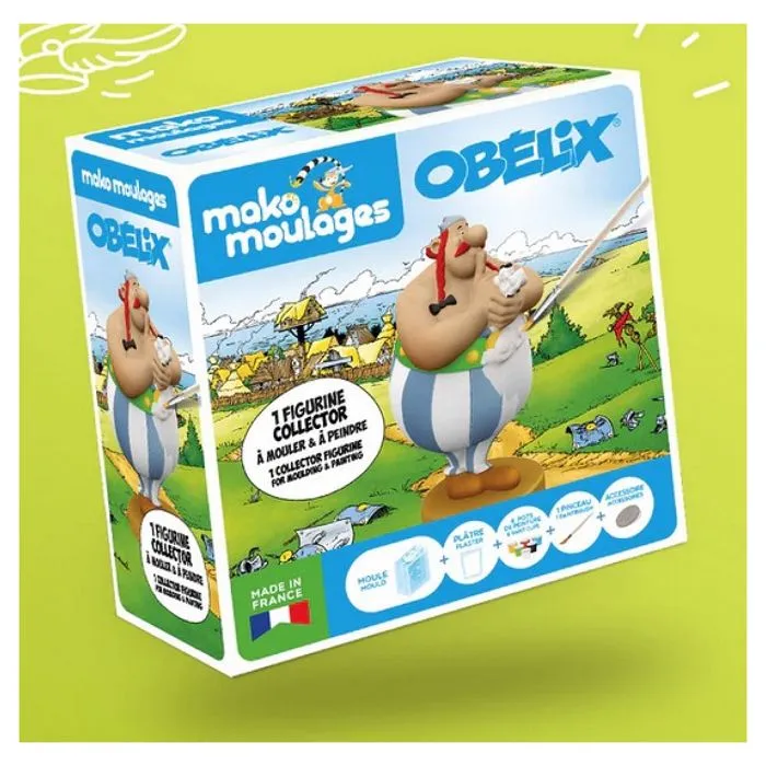 Mako Moulages - Obelix et Idefix - Figurine Collector - Plâtre de qualité - Enfant à partir de 5 ans-4