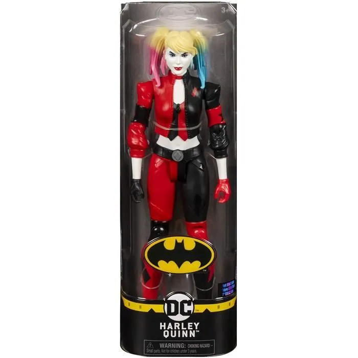Figurine articulée HARLEY QUINN 12 pouces - SPIN MASTER - BATMAN - Multicolore - Mixte - Enfant-0
