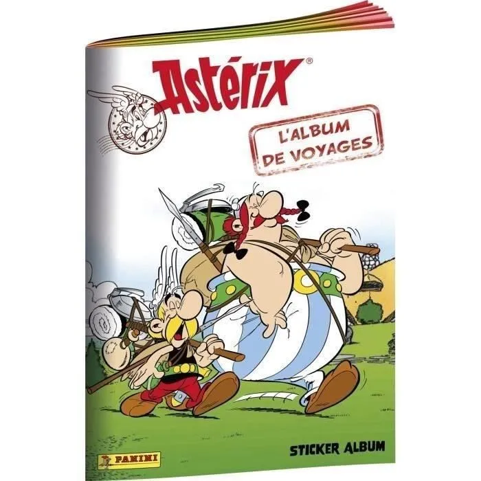 Album Asterix et Obelix de voyages - Panini - Album + range cartes - Blanc - Enfant-0