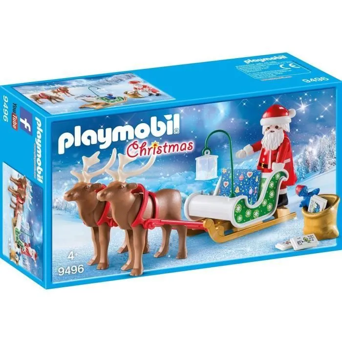 PLAYMOBIL - Traineau du Père Noël - Mixte - A partir de 4 ans - 23 pièces-0
