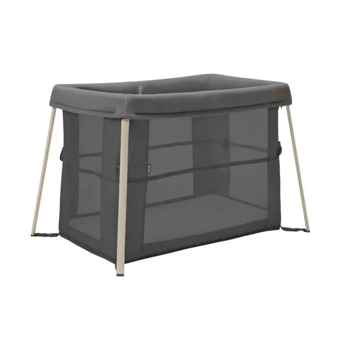 MAXI-COSI IRIS ECO, Lit de voyage 2 en 1 - Compact - De la naissance à 3 ans, Beyond Graphite-0