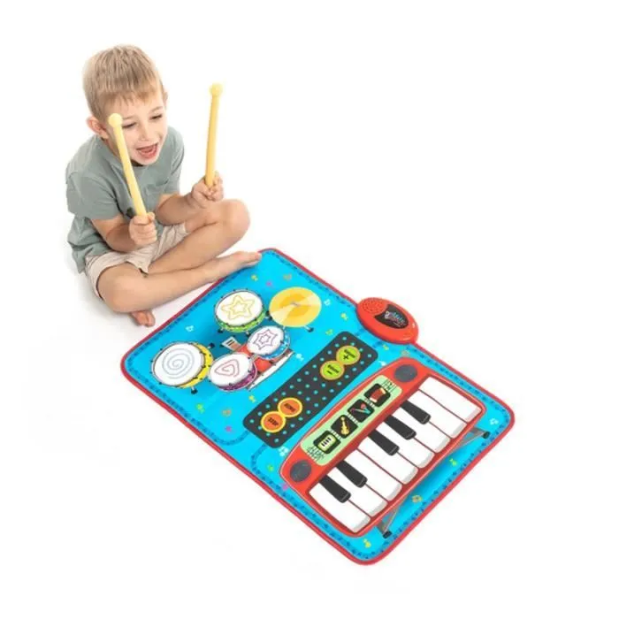 SHOP-STORY - BEATS'N'TUNES : Tapis d'Éveil Musical 2 en 1 pour Enfant-3