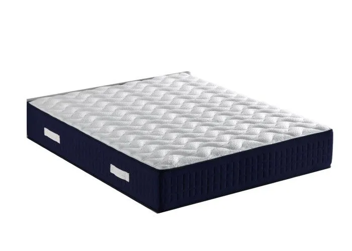 Matelas benjamin a Ressorts Ensaches 4 cm Memoire de Forme 80 Kg-m3 Alese 140x200 Hauteur -- 31 cm - Accueil Moelleux - Souti-0