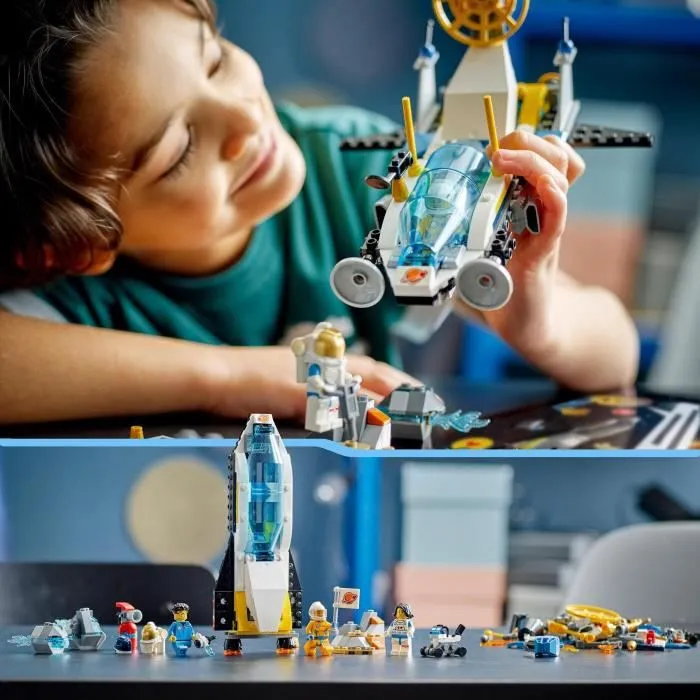 LEGO® City 60354 Missions d’Exploration Spatiale sur Mars, Jouet Construction Interactif-3