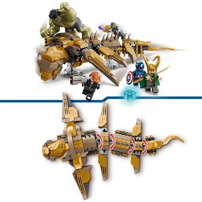 LEGO® Marvel 76290 Les Avengers Contre le Léviathan, Set avec minifigurines de super-héros-2