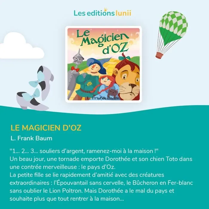 Console Educative - Lunii - Coffret Le Magicien d'Oz - Livre audio interactif dès 5 ans-1