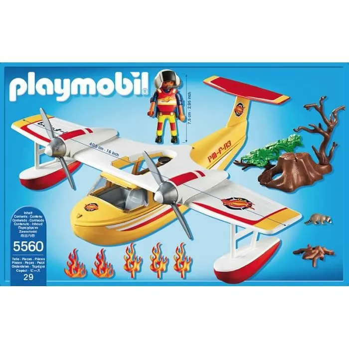 PLAYMOBIL Hydravion de sauvetage Designers-1