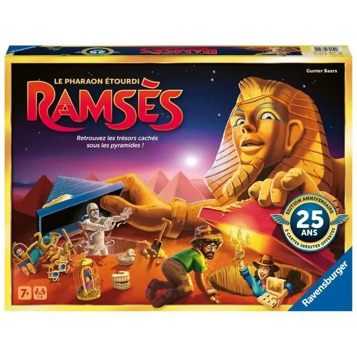 Ramsès 25ème anniversaire, Jeu de société, A partir de 7 ans, Ravensburger-0