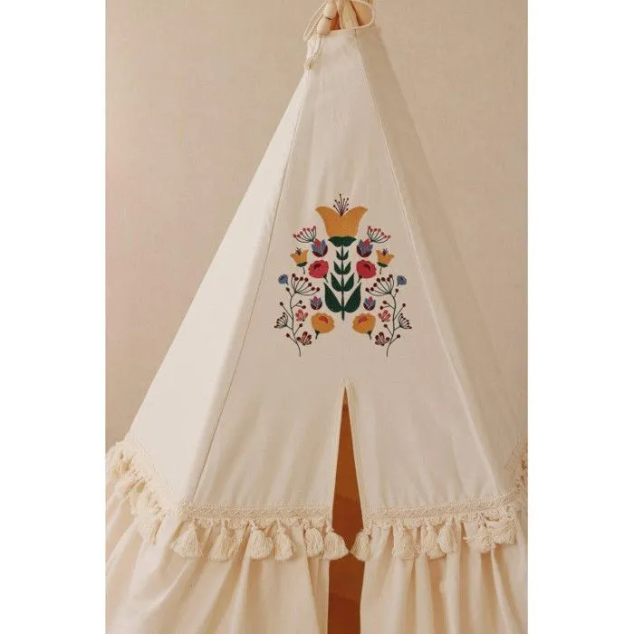 Tipi avec volants enfant Moi Mili "Folk" - folk - TU-1