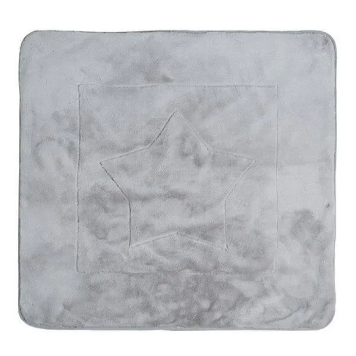 Couverture Bébé - ROBA - Happy Patch - Rose - 80x80 cm - Polaire Doux et Coton-1