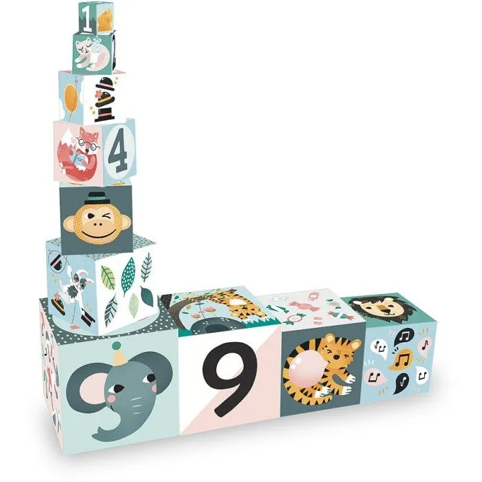 Vilac - Cubes Gigognes - Les Animaux-3