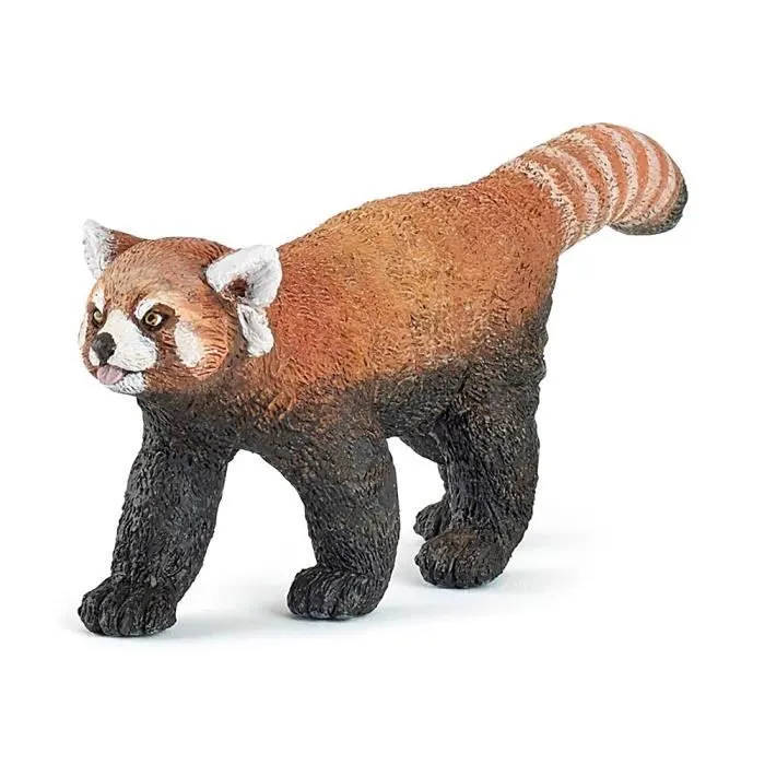 Figurine Panda roux - PAPO - Ailuridae - Orange, noir et blanc - Enfant - Intérieur-0