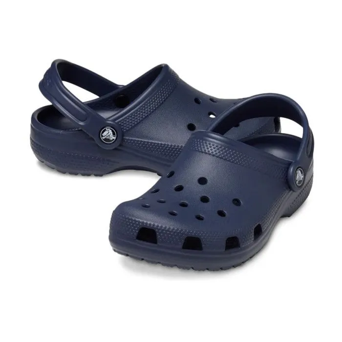Sabots classiques enfant - Crocs - Bleu marine - Confortable - Faciles à enfiler - Mixte-1